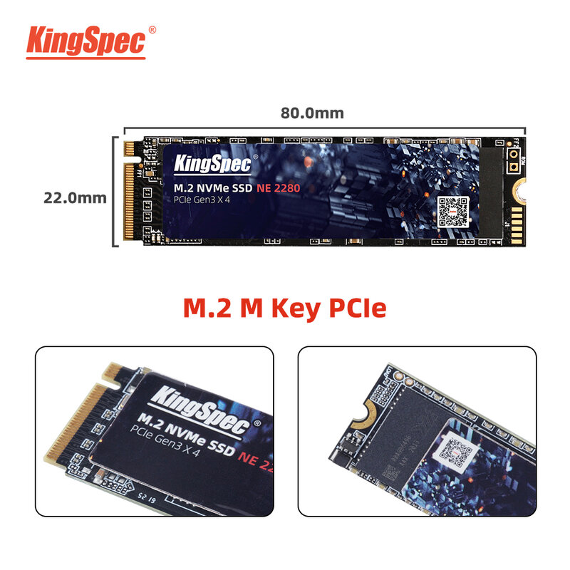 كينجسبيك M2 SSD NVMe 256GB 512GB 1 تيرا بايت 128GB M.2 NMVe 2280 PCIe 3.0 القرص الصلب محرك أقراص الحالة الصلبة الداخلية لأجهزة الكمبيوتر المحمول سطح المكتب