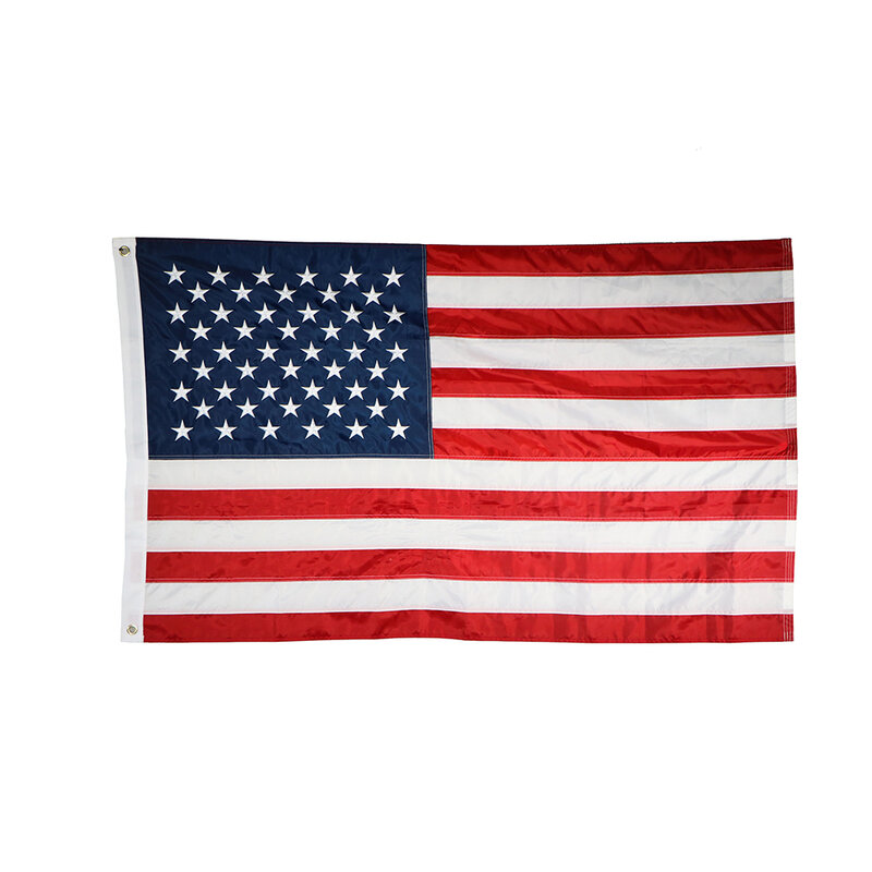 الولايات المتحدة الأمريكية أمريكا العلم 90x150 سنتيمتر نجوم و المشارب الولايات المتحدة الأمريكية أعلام وطنية مزدوجة الوجهين المطبوعة الأمريكية راية للديكور