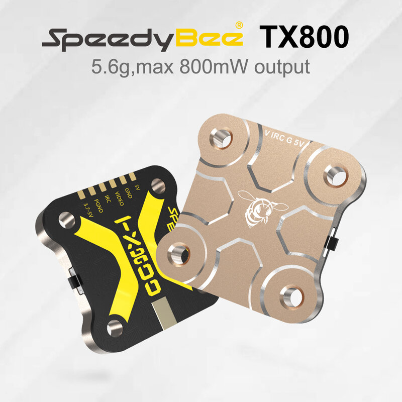 جهاز إرسال بالمدى الطويل من SpeedyBee TX800 VTX RunCam بأقصى مخرج 200 ميجاواط/400 ميجاواط/800 ميجاواط