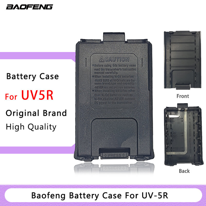 Baofeng UV-5R علبة البطارية ، المحمولة راديو احتياطية الطاقة ، بطاريات لاسلكي تخاطب ، السلطة قذيفة ، UV-5RE ، UV-5RA ، 6 x AA AAA