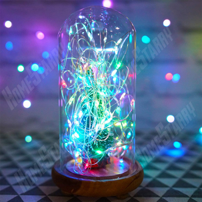 صندوق بطارية LED3 * AA بطارية تعمل بالطاقة عيد الميلاد حفل زفاف الديكور جارلاند داخلي في الهواء الطلق الطرف الديكور ضوء سلسلة
