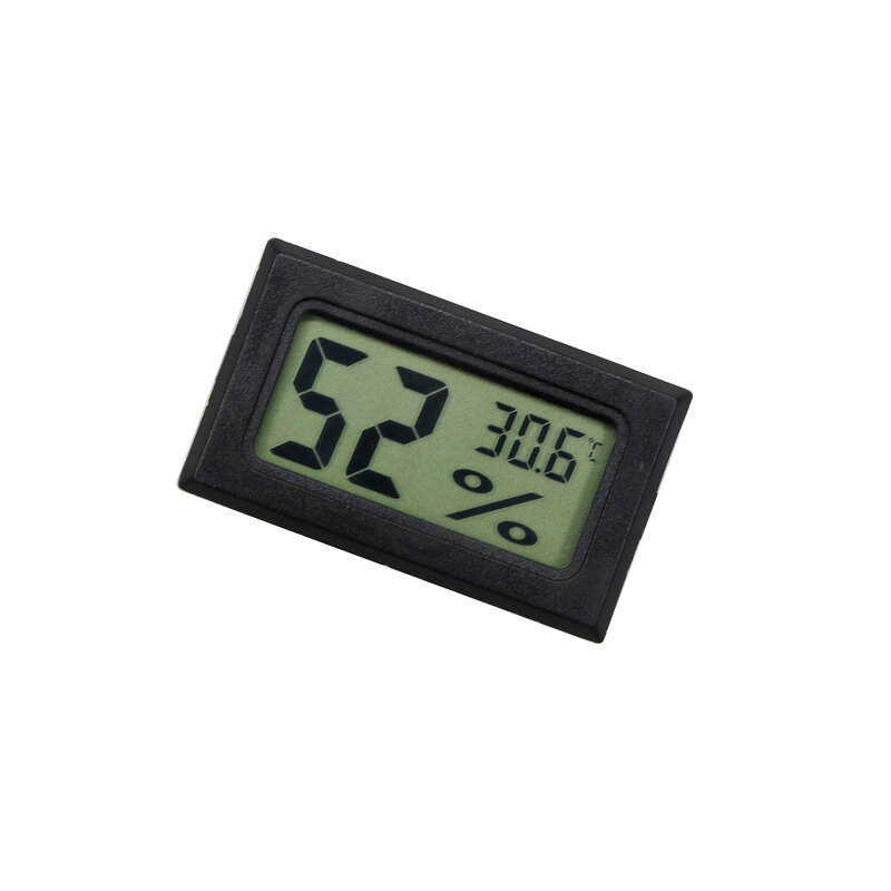 جهاز استشعار درجة الحرارة الرقمية والداخلية LCD مقياس الرطوبة أجهزة قياس درجة الحرارة