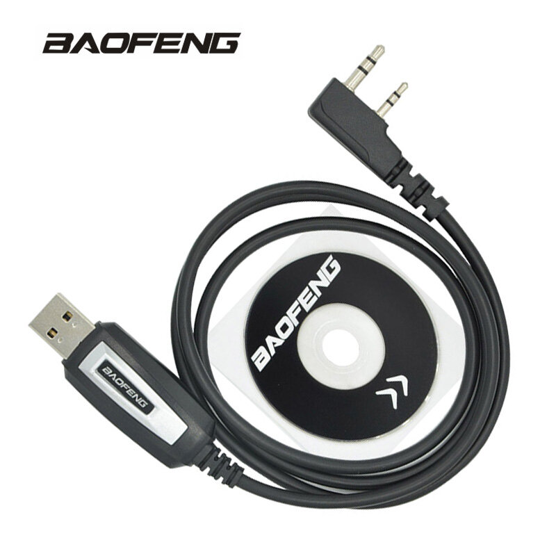 Baofeng USB البرمجة كابل UV-5R اسلكية تخاطب الترميز الحبل K ميناء برنامج سلك ل BF-888S UV-82 UV 5R اكسسوارات