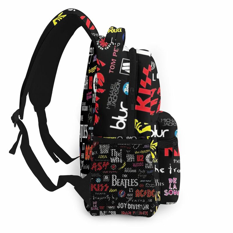 حقيبة ظهر بانك روك للبنات والأولاد حقيبة ظهر للسفر حقيبة مدرسية للمراهقين