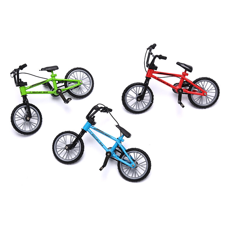 إصبع Bmx دراجة ألعاب للبنين دراجة صغيرة مع الفرامل حبل سبيكة Bmx وظيفية دراجة جبلية نموذج لعب للأطفال هدية