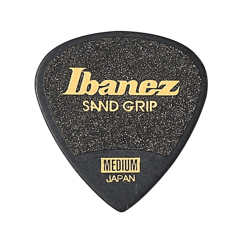 Ibanez الغيتار يختار قبضة معالج سلسلة الرمال قبضة المضادة للانزلاق Plectrum 0.8/1.0/1.2 مللي متر اكسسوارات الغيتار المحرز في اليابان