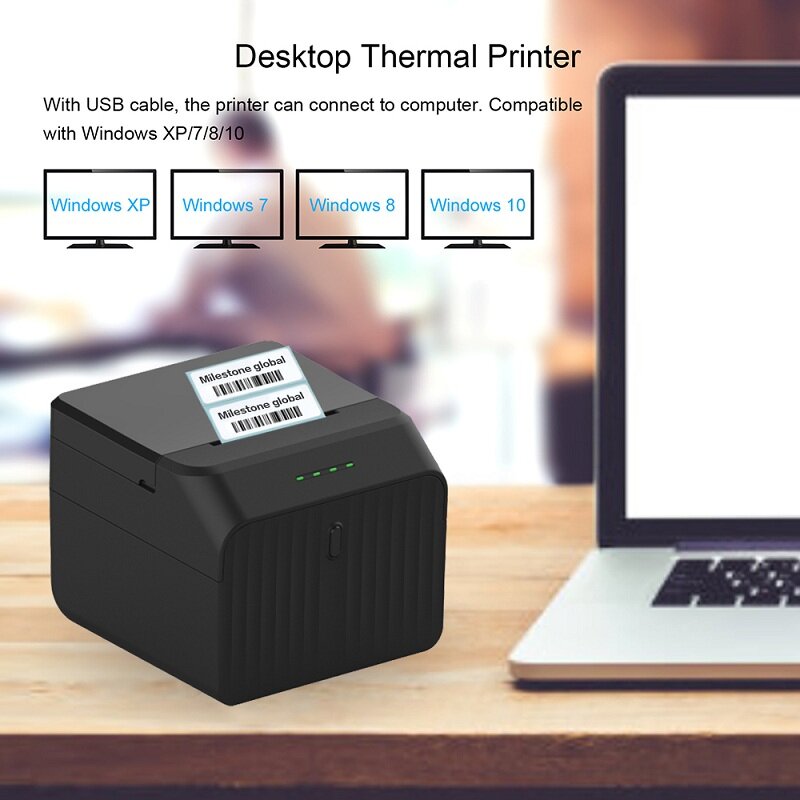 Etiqueta do marco impressora térmica sem fio bluetooth código de barras usb parar impressora de máquina portátil impressora impressora impressora térmica 58mm