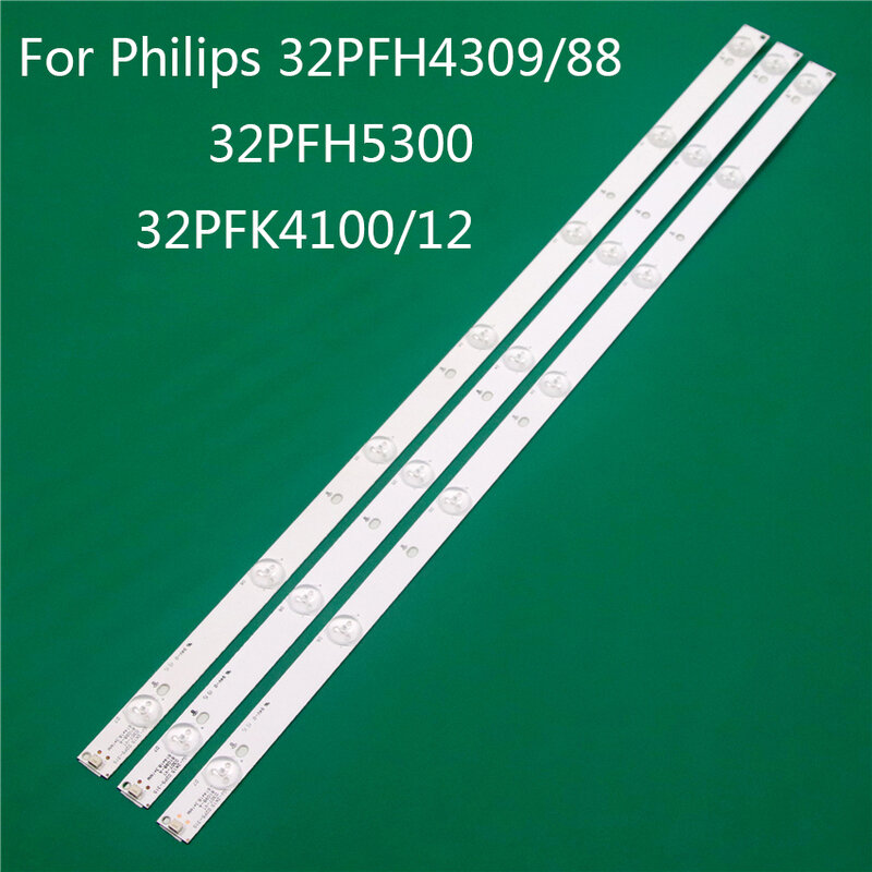LED TV الإضاءة ل فيليبس 332PFH4309/88 32PFH5300 32PFK4100/12 عمود إضاءة LED شريط إضاءة خلفي خط حاكم GJ-2K15 D2P5 D307-V1 1.1