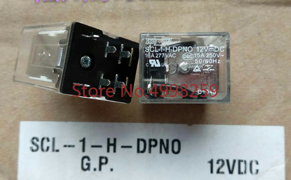 نوعية جيدة SCL-1-H-DPNO SCL-1-H-DPN0 12V 12VDC 16A 24VDC 24V