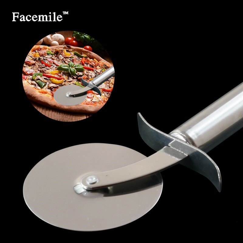 1 قطعة سكين البيتزا عجلات أدوات البيتزا الفولاذ المقاوم للصدأ عجلات البيتزا القاطع قطر سكين لقطع أدوات البيتزا اكسسوارات المطبخ