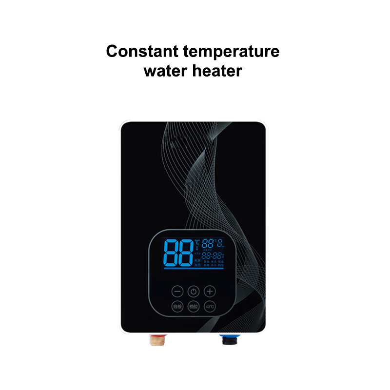 سخان مياه كهربي منزلي ذكي درجة حرارة ثابتة وتسخين سريع آلة حمّام صغيرة للحمام والمنزل
