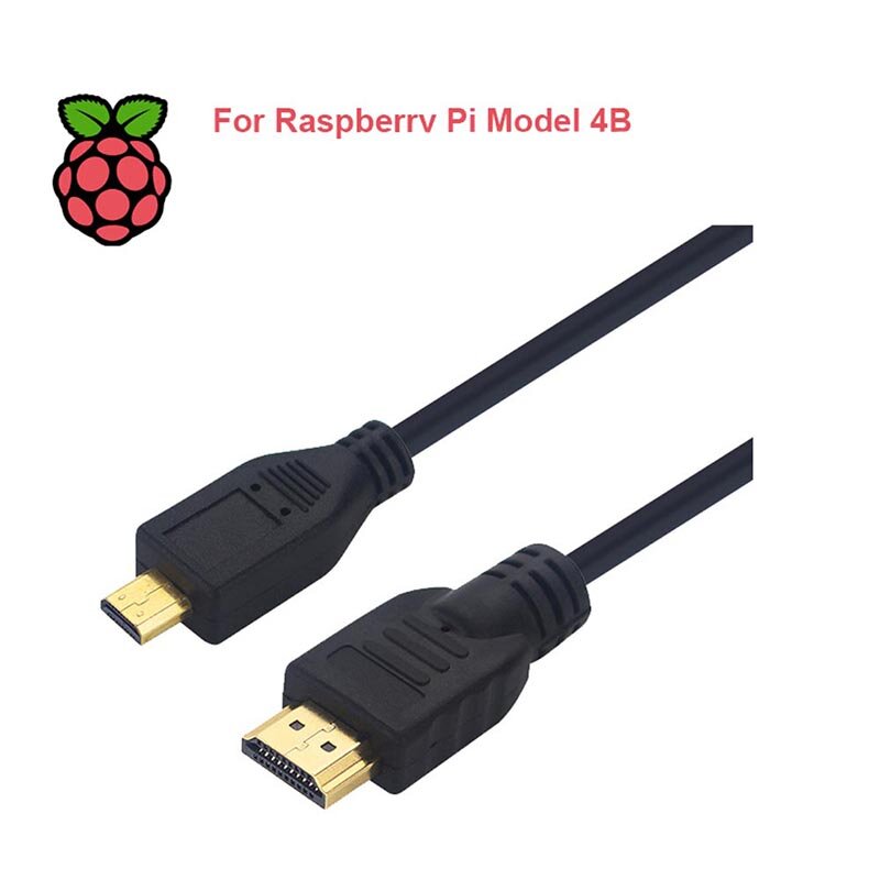 Raspberry Pi 4B كابل محول فيديو متوافق مع HDMI ، كابل محول 4K للكمبيوتر اللوحي HDTV Android