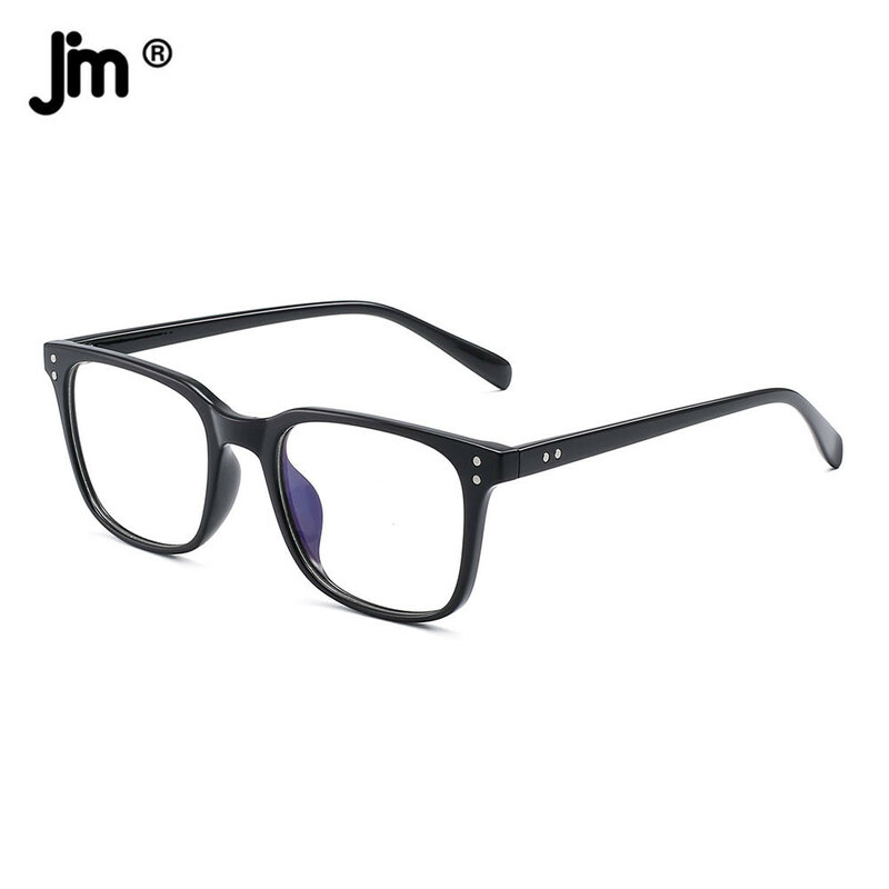 JM-نظارات قراءة للرجال والنساء ، عدسات قراءة مربعة الشكل ، مناسبة لقصر النظر الشيخوخي ، عدسة مكبرة عتيقة