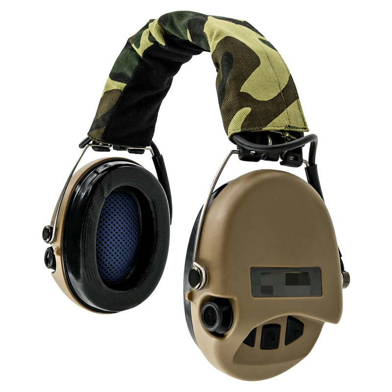 سماعة رأس تكتيكية MSASORDIN سماعة أذن للحماية من الضوضاء والحد من الضوضاء سماعة رأس الرماية الإلكترونية