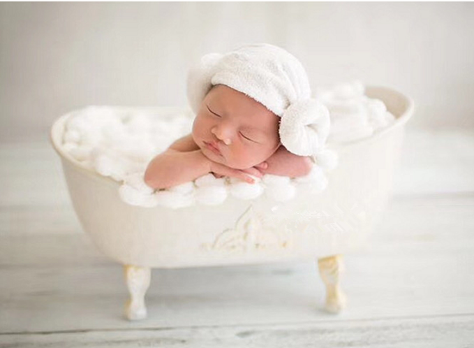 جديد الإبداعية الوليد التصوير الدعائم حوض استحمام الطفل سلة الرضع صور التصوير الملحقات