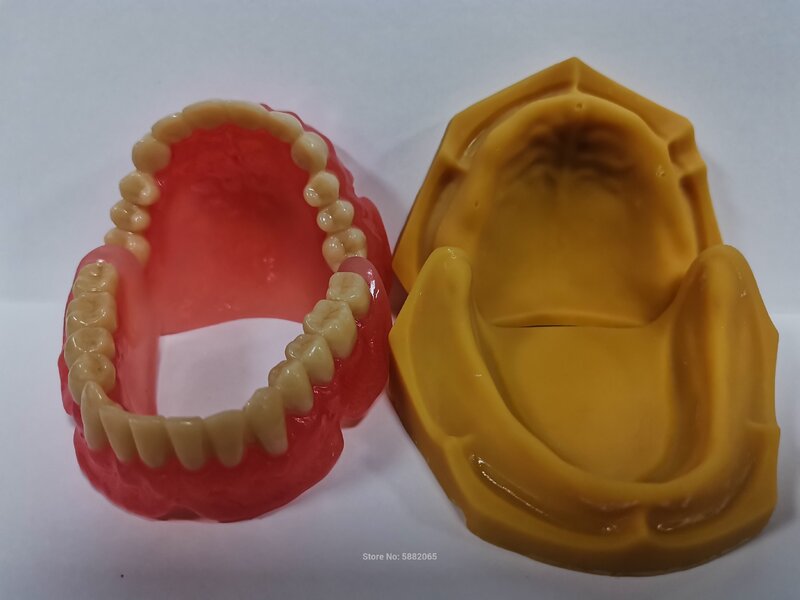 40nm حساس للضوء الراتنج للطباعة ثلاثية الأبعاد طقم الأسنان الامتزاز (قاعدة أسنان/الأسنان المؤقتة) لأوكتافيليت مشرقة ثلاثية الأبعاد NOVA3D