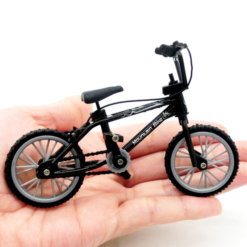 جديد صغير الحجم الأصابع دراجة اللعب مع الفرامل حبل محاكاة سبيكة الاصبع Bmx دراجة الأطفال التعليمية هدية