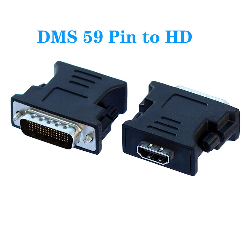 1 قطعة DMS-59 إلى محول HD 59 دبوس إلى HD متوافق ذكر إلى أنثى لبطاقة الفيديو