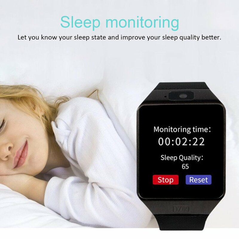ساعة ذكية للأطفال الاطفال الهاتف دائم وعملية الذكية ووتش Dz09 ساعة ذكية لنظام تشغيل الأندرويد الروبوت سيم بطاقة كاميرا الذكية ووتش