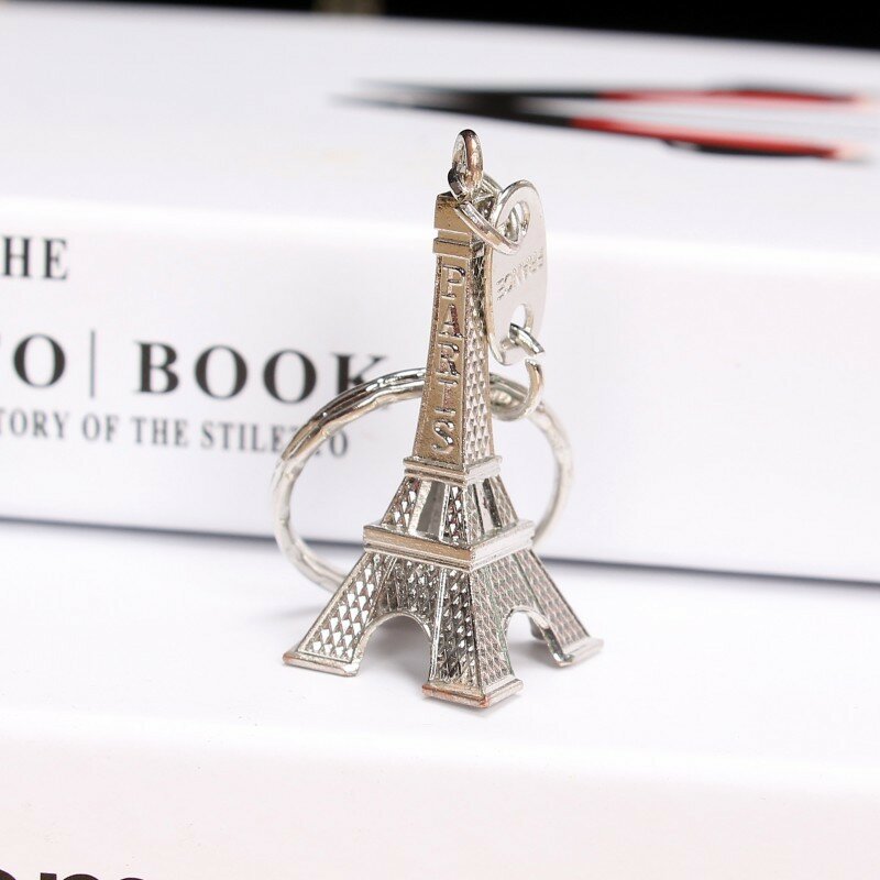 10 قطعة الموضة باريس برج ايفل شكل المفاتيح الجدة أداة حلية تذكارية هدية الكريسماس المفاتيح انخفاض الشحن