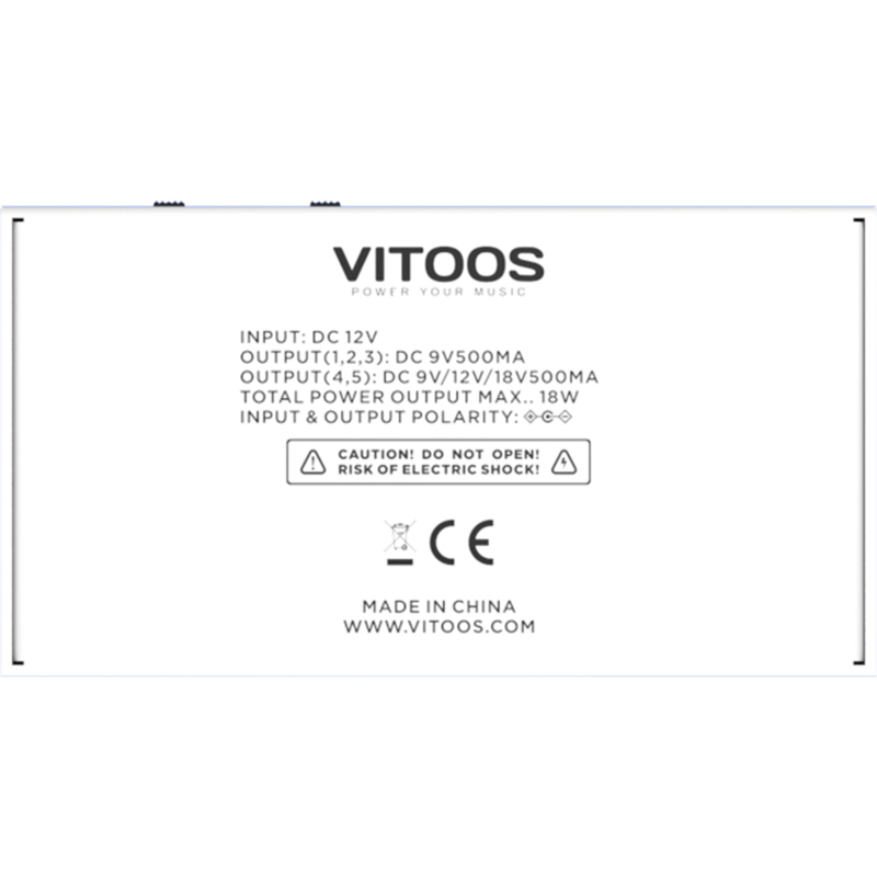 VITOOS DD5-SV2 تأثير دواسة إمدادات الطاقة معزولة بالكامل تصفية تموج الضوضاء تخفيض عالية الطاقة الرقمية المستجيب