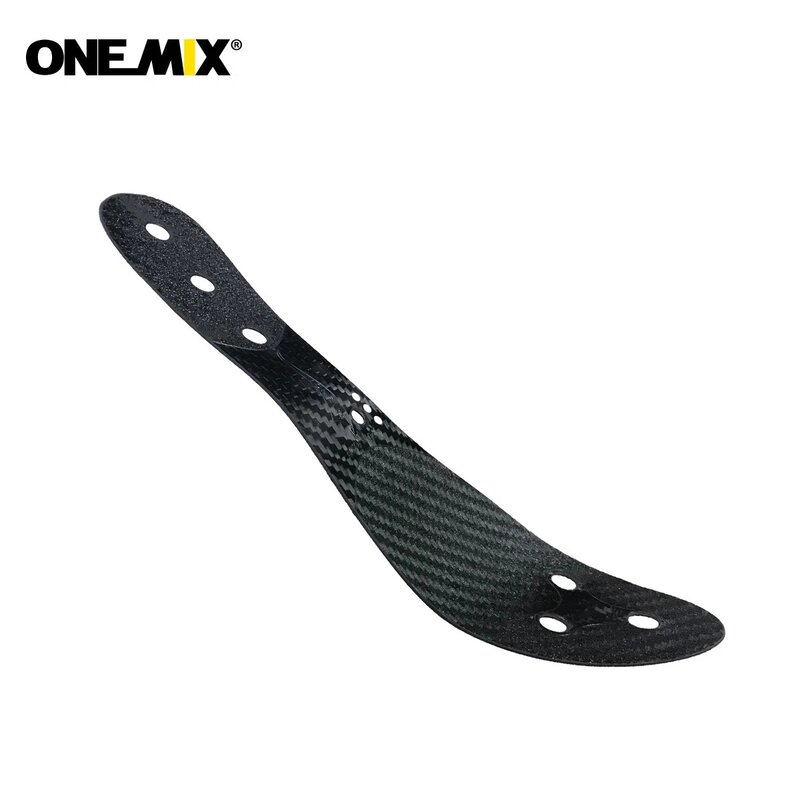 ONEMIX الكربون لوحة لتشغيل 45 درجة مجرفة ألياف الكربون نعل ل سباق سمك التنزه الرياضة النعال في الهواء الطلق حذاء وسادة