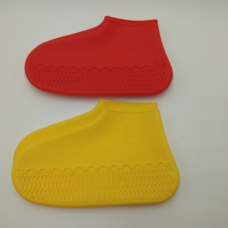 سيليكون للماء تغطية الأحذية غير زلة تغطية الأحذية غير نافذ للمطر حذاء غطاء قابلة لإعادة الاستخدام غطاء الأحذية الحجم M SP2780-SP2807