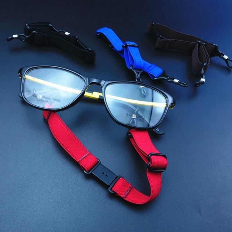قابل للتعديل نظارات حبل الرياضة مطاطا النظارات المضادة للانزلاق تحديد الحبل حبل سلسلة نظارات حزام حامل ملحقات نظارات