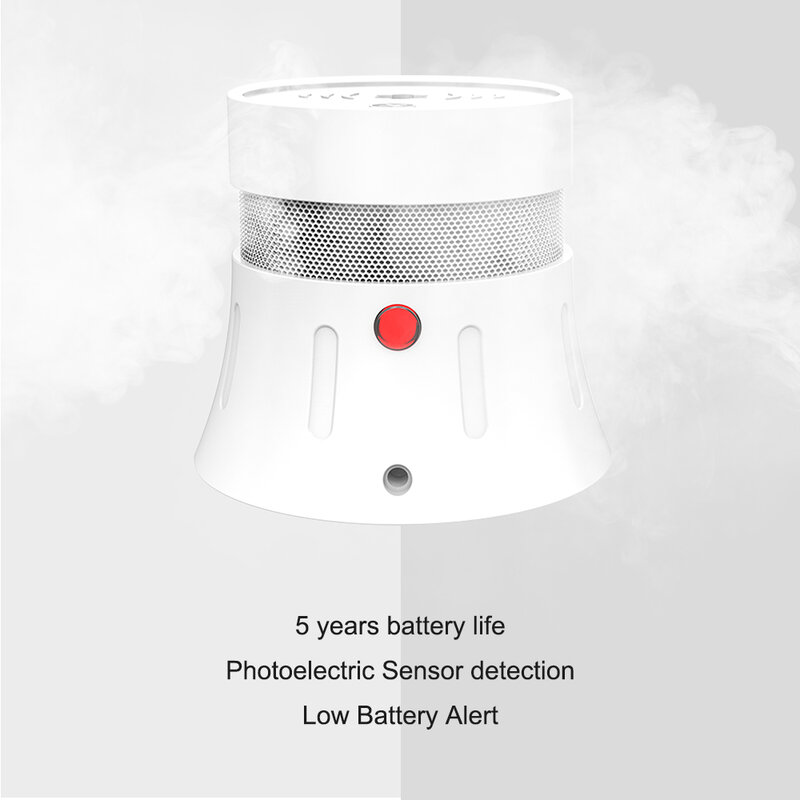 الأصلي CPVan كاشف الدخان EN14604 CE شهادة 5 سنوات عمر البطارية الدخان إنذار الحريق لحماية نظام الحماية المنزلي