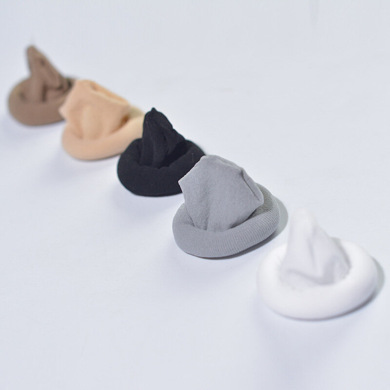 جوارب مخملية 2021 أكمام للقضيب بدون خياطة جانبية للاستمناء جوارب للاستمناء للاستعمال مرة واحدة قطعة أثرية سوداء للرجال من الحرير