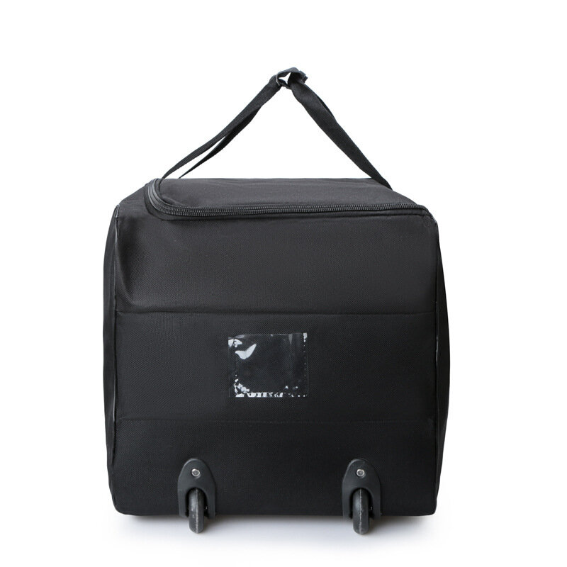 للجنسين سعة كبيرة حقيبة سفر للأمتعة حقائب على عجلات المحمولة تتحرك حقيبة تخزين حزمة أسود أكسفورد حقائب 2021 جديد XA275M