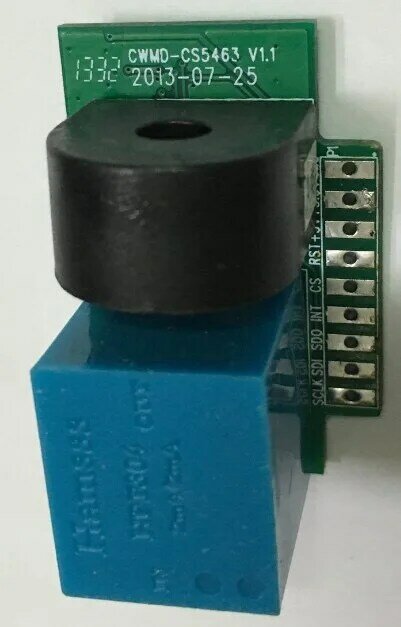 CS5463-تطوير لوحة القياس ، رقاقة مقياس التيار الكهربائي ، محول التيار ، 220 فولت ، قياس الجهد