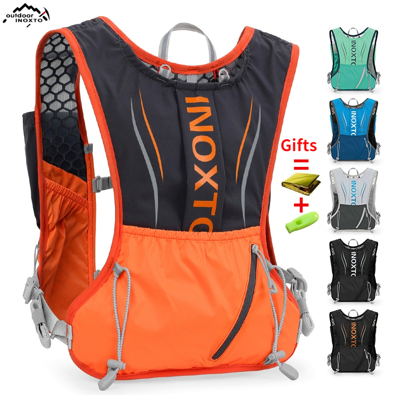 INOXTO سترة للترطيب في سباقات الماراثون ، مناسبة للمشاركة وركوب الدراجات والمشي لمسافات طويلة والرياضات المائية للرجال والنساء في الهواء الطلق