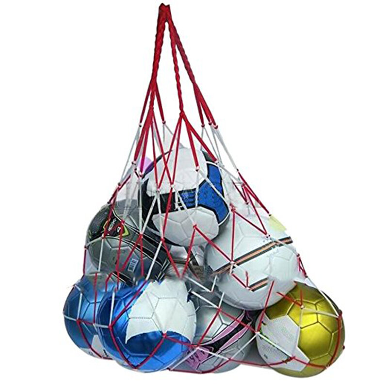 كرات تحمل صافي حقيبة في الهواء الطلق الرياضية لكرة القدم صافي المحمولة أدوات رياضية كرة السلة كُرة طائرة صافي حقيبة