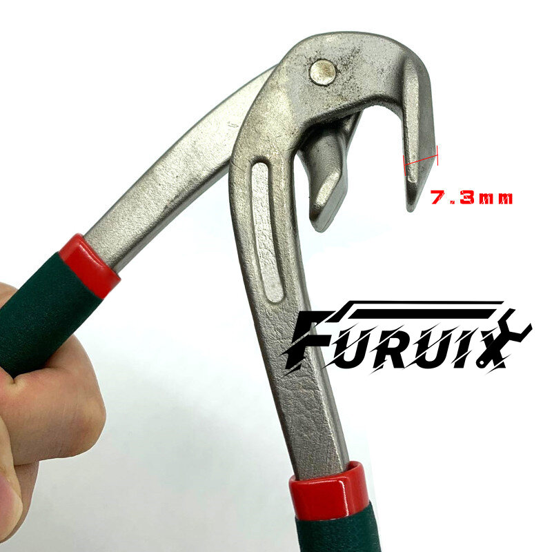 FURUIX إصلاح مجلس حافة كماشة لقط حافة سيارة الاكتئاب إصلاح أداة بارب الحاجز الضغط حافة كليب الحرة ورقة معدنية