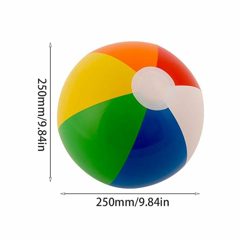 30 سنتيمتر اللون نفخ الكرة لعب الأطفال المياه 6 اللون لعبة للشاطئ الكرة الشاطئ الكرة الملونة