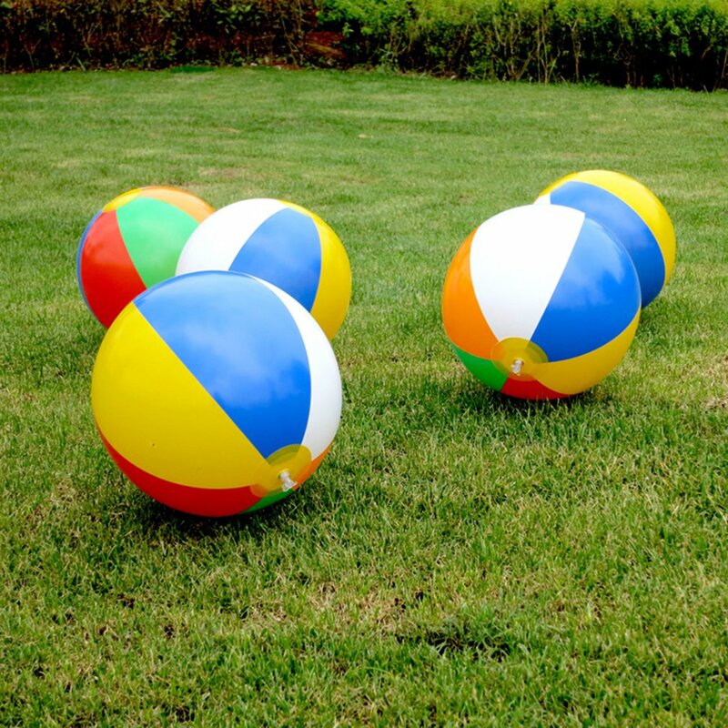 30 سنتيمتر لون قابل للنفخ كرة لعبة أطفال ماء لعبة البولو 6 لون شاطئ لعبة كرة شاطئ كرة ملون
