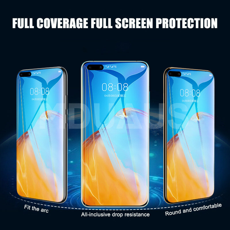 زجاج مقسى مضاد للانفجار 9H لهاتف Huawei P30 P40 Lite E واقي شاشة P20 Pro P10 Plus P Smart Z 2019