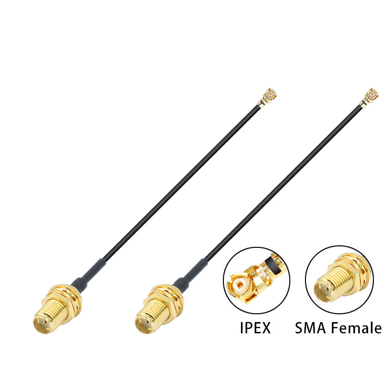 UFL U.FL IPX IPEX إلى SMA أنثى RF اقناع محول كابل ل Quectel EP06-A EP06-E EC25-A EC25-E البسيطة pcie LTE Cat6 وحدة