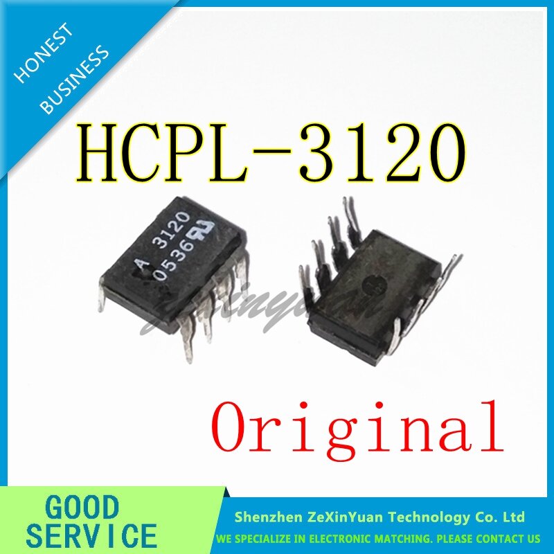 10 قطعة A3120 A3120V HCPL3120 HCPL-3120 DIP-8 Optocoupler optocoupler التصحيح