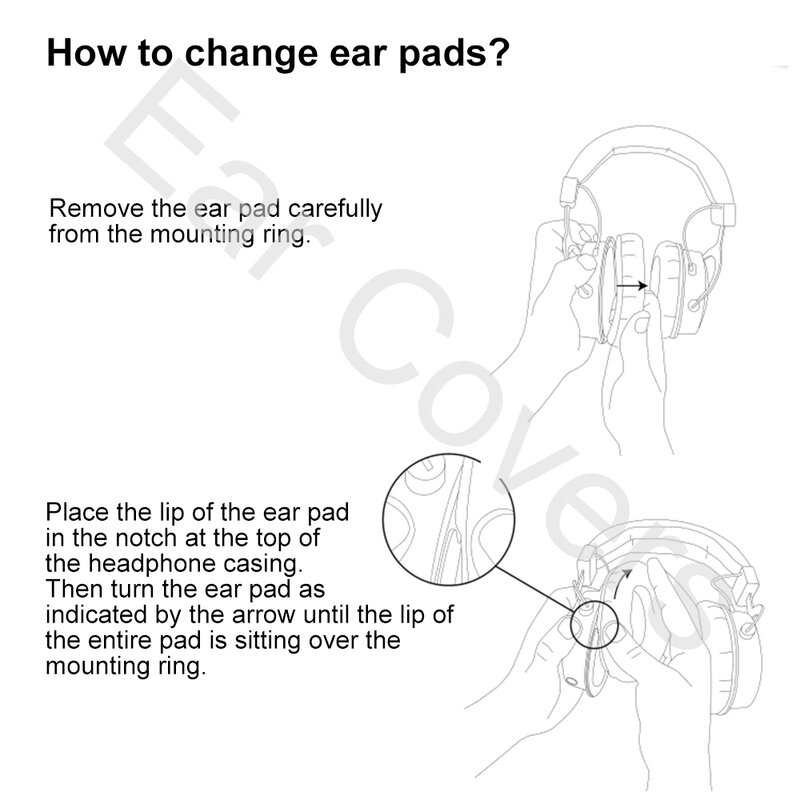 أغطية الأذن بطانة للأذن لسوني WH CH710N WH-CH710N سماعة استبدال وسادات الأذن وسائد الأذن
