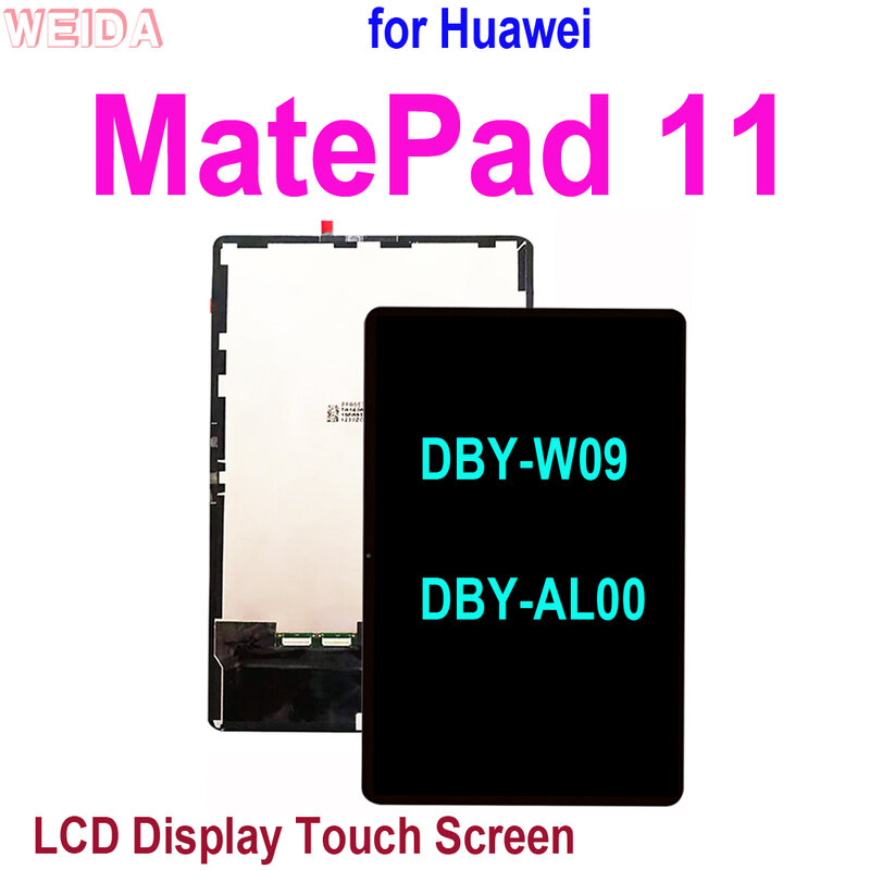 10.95 "الأصلي LCD لهواوي MatePad 11 LCD DBY-W09 DBY-AL00 2021 LCD عرض تعمل باللمس محول الأرقام الجمعية استبدال أداة