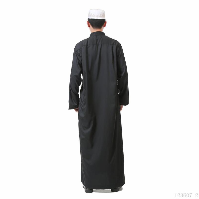 أزياء إسلامية 100% بوليستر قطن ملابس أمريكية أطقم باكستانية المملكة العربية السعودية فستان قفطان رجالي عباية دبي 2020 العربية