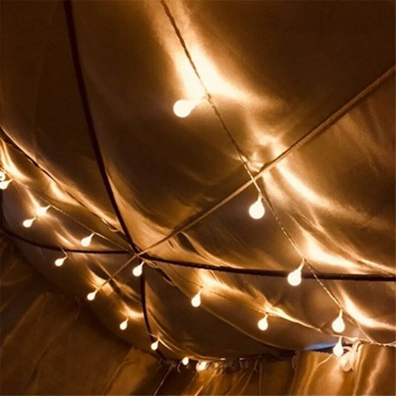 3M 20 LED سلسلة أضواء مع الكرة AA البطارية للماء الزفاف عطلة مهرجان عيد الميلاد شجرة الباحة في الهواء الطلق أضواء الديكور