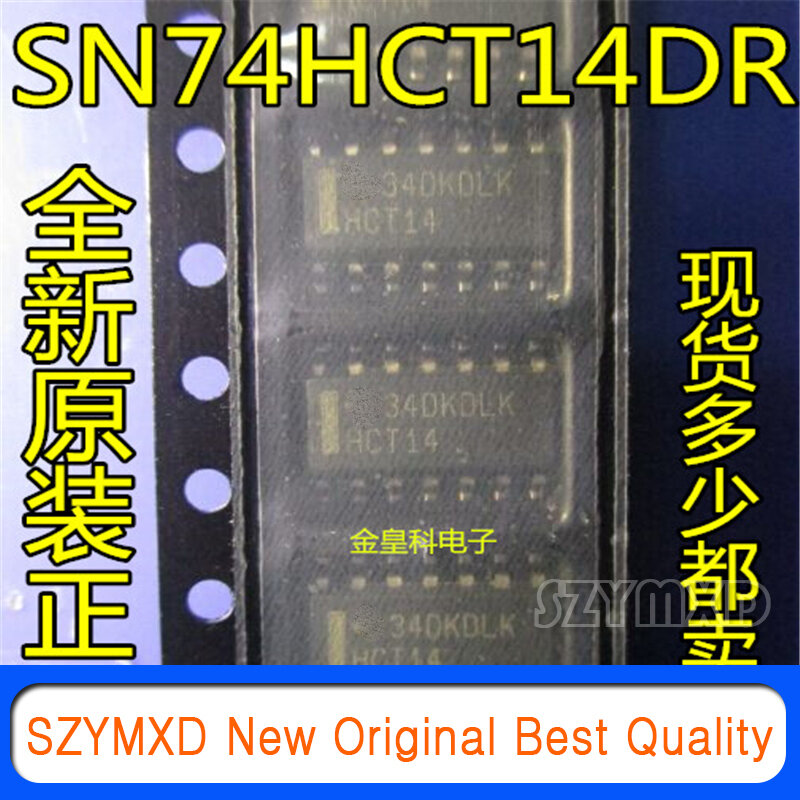 10 قطعة/الوحدة جديد الأصلي SOP-14 SN74HCT14DR 74HCT14 HCT14 المنطق IC رقاقة في الأسهم