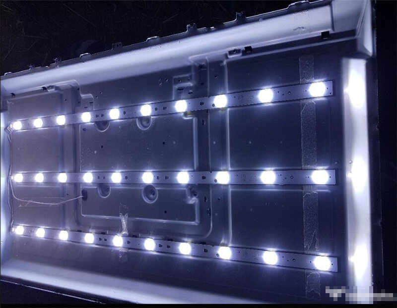 3 قطعة العلامة التجارية جديد التلفزيون مصباح LED الخلفية شرائط ل DOFFLER 32CH52-T2 بار كيت LED العصابات LED315D10-07(B) LED315D10-ZC14-07 (أ) الحكام
