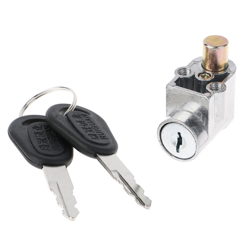 قفل الإشعال 2 مفتاح للدراجات النارية دراجة سكوتر كهربائية E-الدراجة