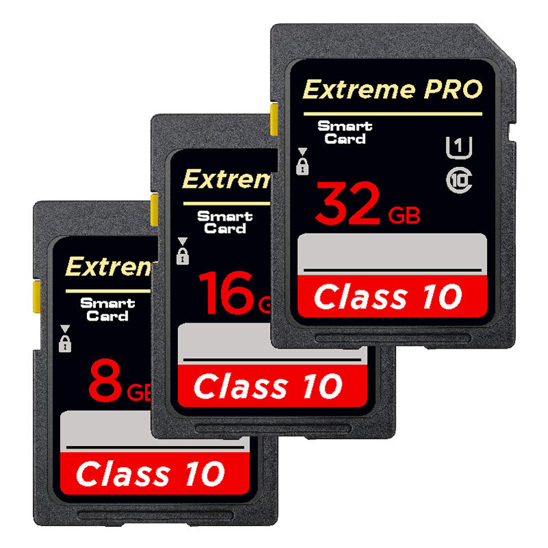 بطاقة SD عالية السرعة فئة 10 8GB 16GB 32GB 64GB 128GB 256GB بطاقة ذاكرة sd بطاقة SDA1HC SDA1XC فلاش usb عصا sdcard للكاميرا