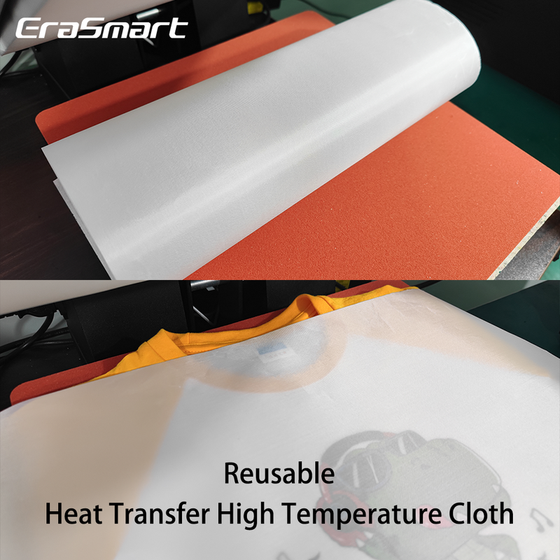 قابلة لإعادة الاستخدام نقل الحرارة ارتفاع درجة الحرارة القماش ارتفاع درجة الحرارة عزل القماش الساخن الصحافة القماش