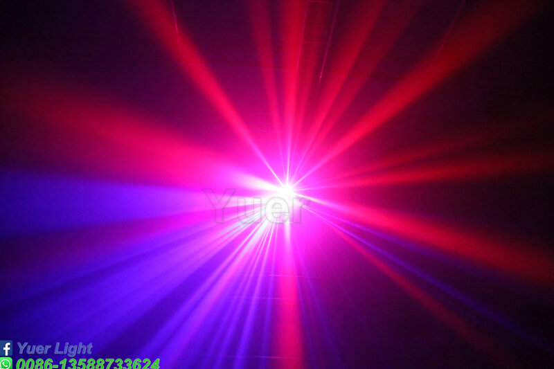 جديد صغير ست عيون تأثير ضوء 51x2 واط RGB 3IN1 و 5x8 واط RGBWA لون واحد ديسكو LED الكرة DJ ضوء المرحلة الديكور تأثير الضوء